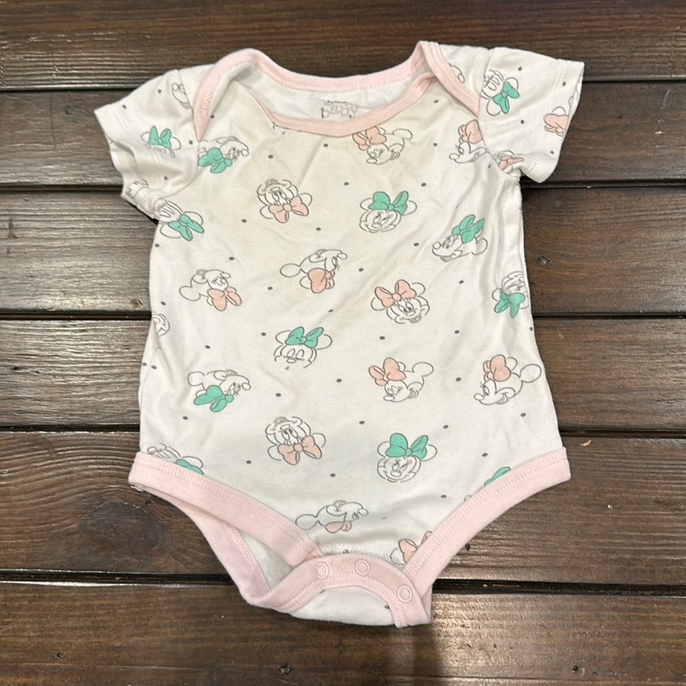 Minnie Mouse Bodysuit - 3-6M